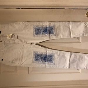 Scotch&Soda Super Slim Fit White Jeans 32x32